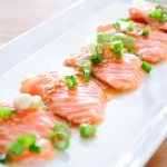 Salmon carpaccio: recipe and method of preparation