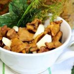 marinated chanterelles for the winter recipes