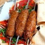 Lula kebab in a frying pan from chicken step by step recipe with photos