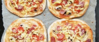 Mini pizza step by step photo recipe