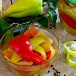 An unusual preserve with an exquisite taste: pickled sweet peppers for the winter with honey