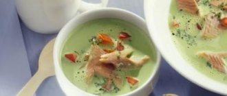 рецепт сливочного супа с форелью