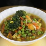 Soup with frozen vegetables: simple recipes
