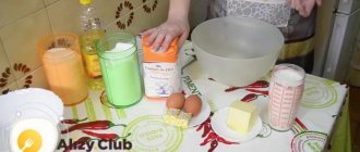 Choosing products for yeast dough