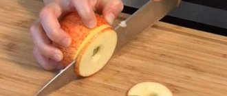 яблочные чипсы рецепт