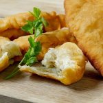 Fried pies with potatoes in a frying pan: 7 recipes